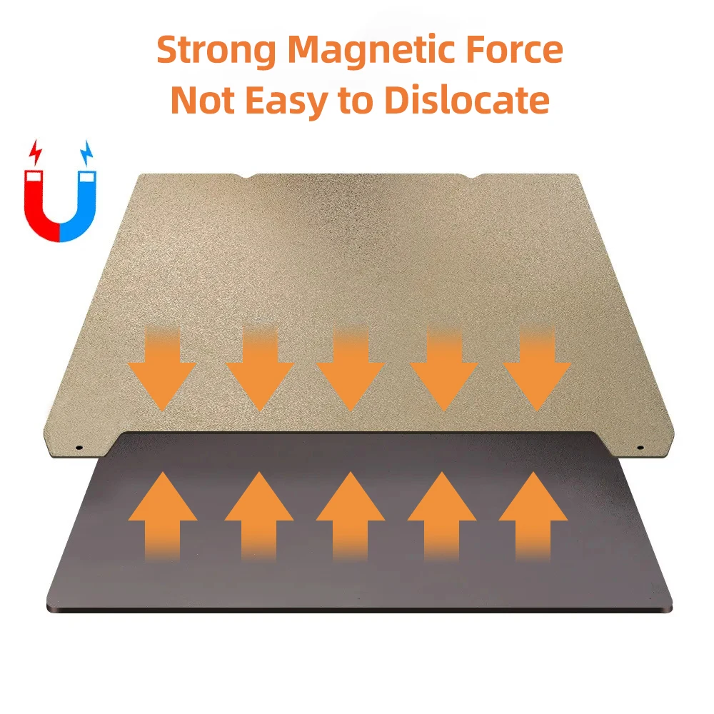 Ender-3-Placa de construcción flexible para Creality K1, lámina de doble cara para PEI/PET/PEO, S1/End-5 S1/k1 - imagen 4