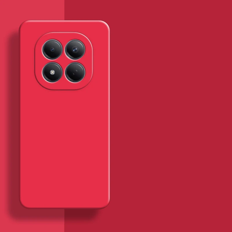 Para Redmi Note 15 Pro + funda para Redmi Note 15 Pro Plus 4G 5G cubierta Original de goma de silicona líquida parachoques para Redmi Note 15 Pro - imagen 4