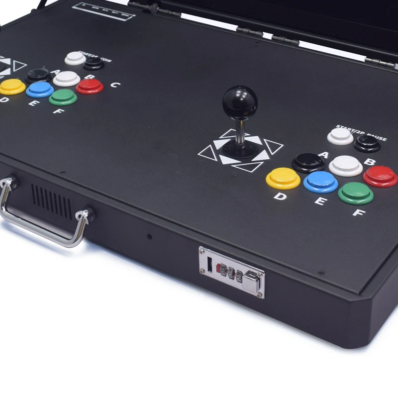 Máquina Arcade con doble Joystick LCD de 27 pulgadas, 23000 en 1, caja Pandora, videojuegos Retro 3D, consola Arcade con placa PCB instalada - imagen 2