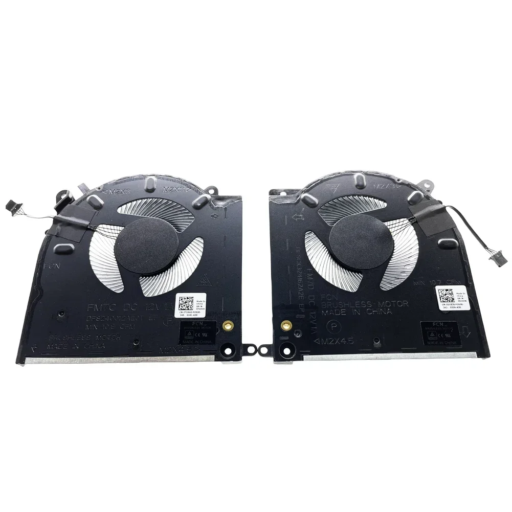 Nuevo reemplazo de CPU de ordenador portátil + ventilador de refrigeración GPU para Dell Alienware M15 R3 M15 R4 AWM15-7272WHT-PUS AWM15R4-7689WHT-PUS Series Fan - imagen 3