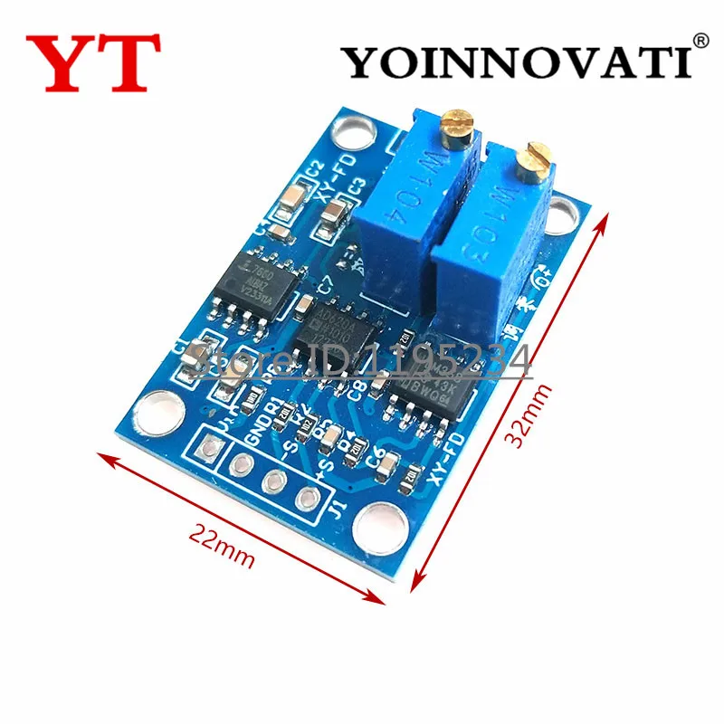 AMPLIFICADOR DE voltaje AD620 Microvolt MV, placa de módulo de instrumentación de señal de 3 a 12VDC, 1 piezas-100 piezas, recién llegado - imagen 5