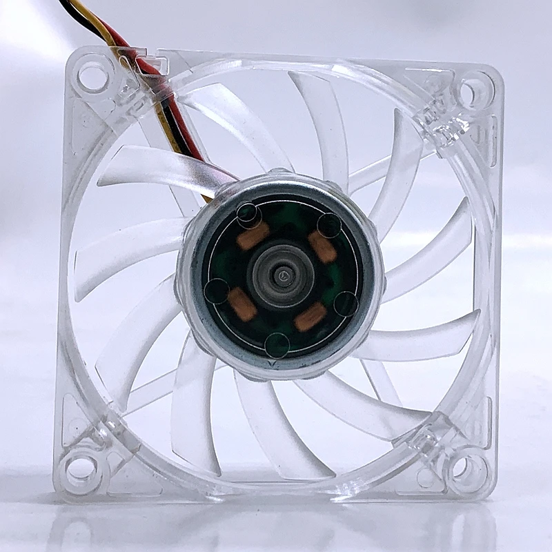 Para ventilador ultrafino Everflow de 70 mm R 127010 DM, 12V, 0,25A. Refrigeración para lámparas, CPU, fundas para matar mosquitos. - imagen 5
