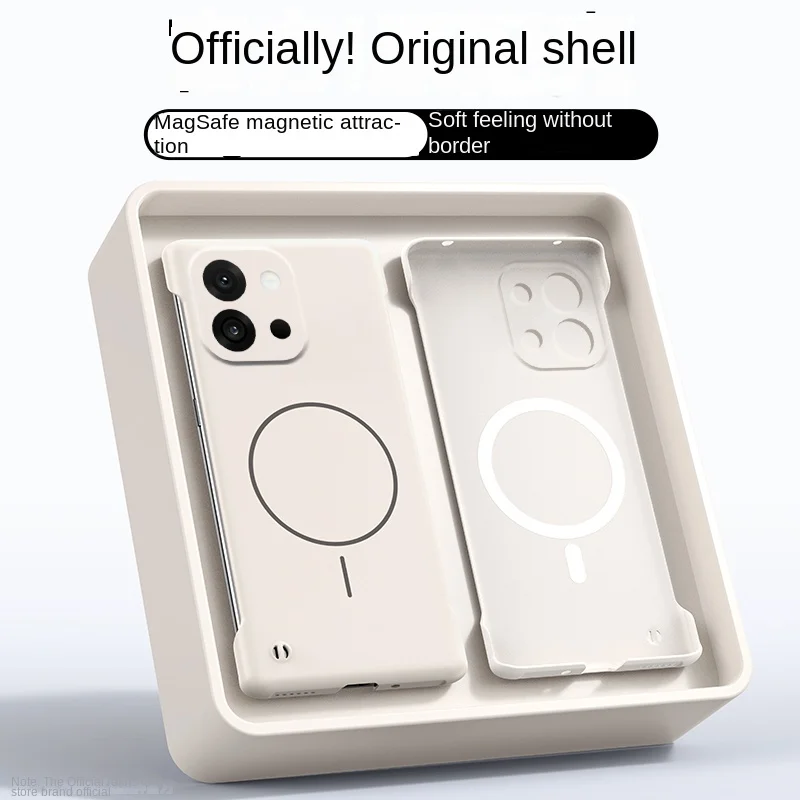 Para OnePlus 13T funda dura de PC con carga inalámbrica magnética funda protectora trasera delgada para OnePlus 13 13R 13T 12R carcasa de teléfono