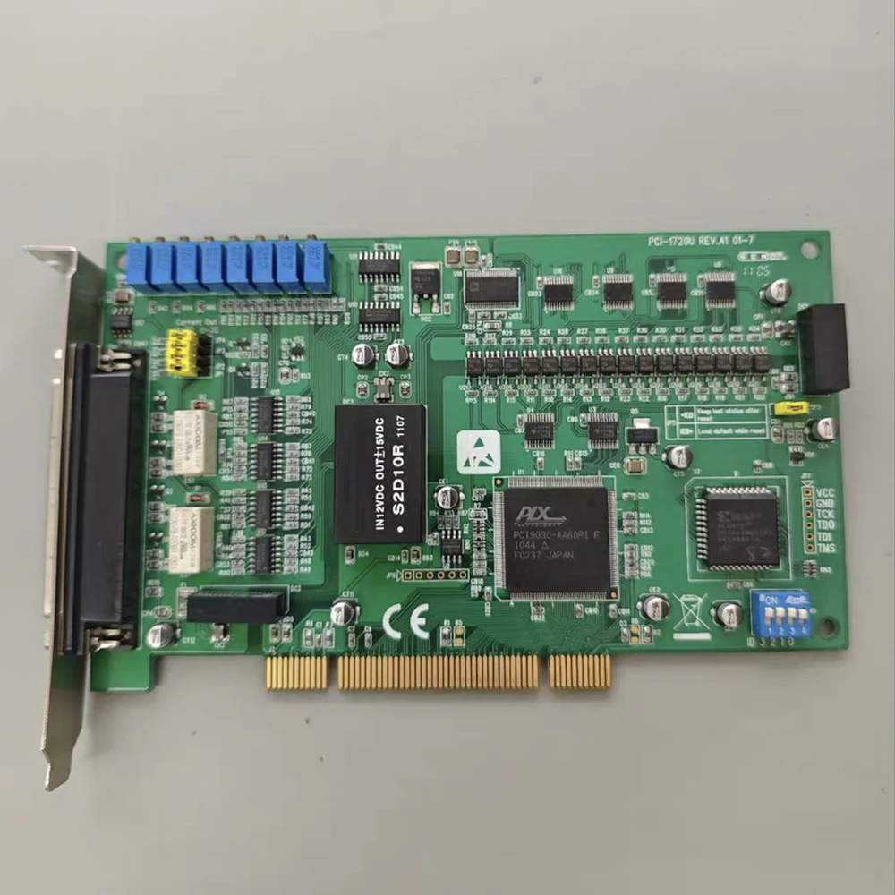 For Adva-ntech Acquisition Card 4-channel high-speed Output Card PCI-1720U REV.A1 - imagen 3