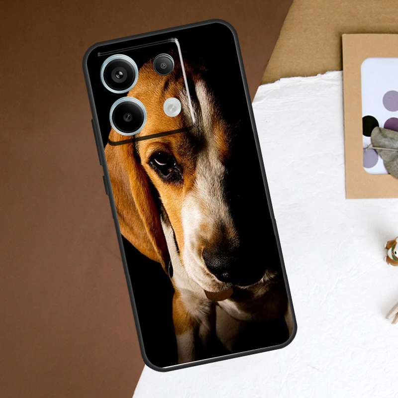 Funda de dibujos animados de perro Beagle para Xiaomi Redmi Note 13 12 11 14 Pro 11S 12S Redmi 15 13 10 10C 12C 13C 14C 15C - imagen 5