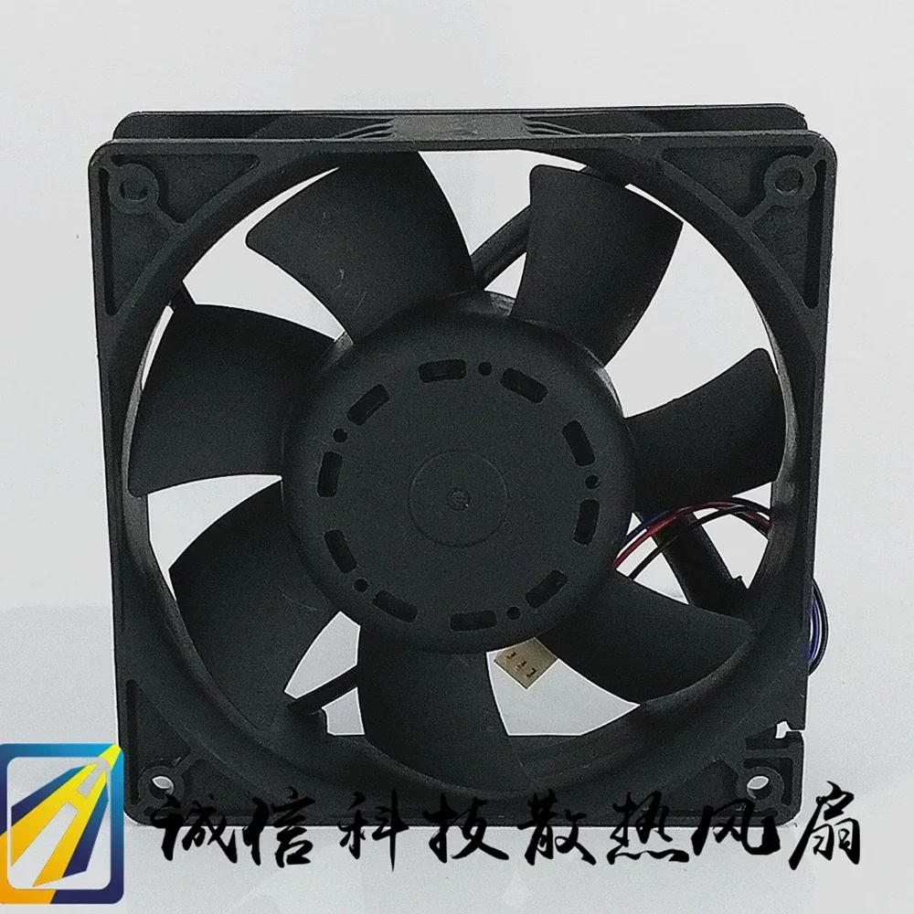 Ventilador de minero para Delta Electronics AFB1212GHE 120 mm DC 12 V 3.24 A Ventiladores de enfriamiento de alta velocidad de 3 pines, 200 RPM 220 CFM - imagen 4