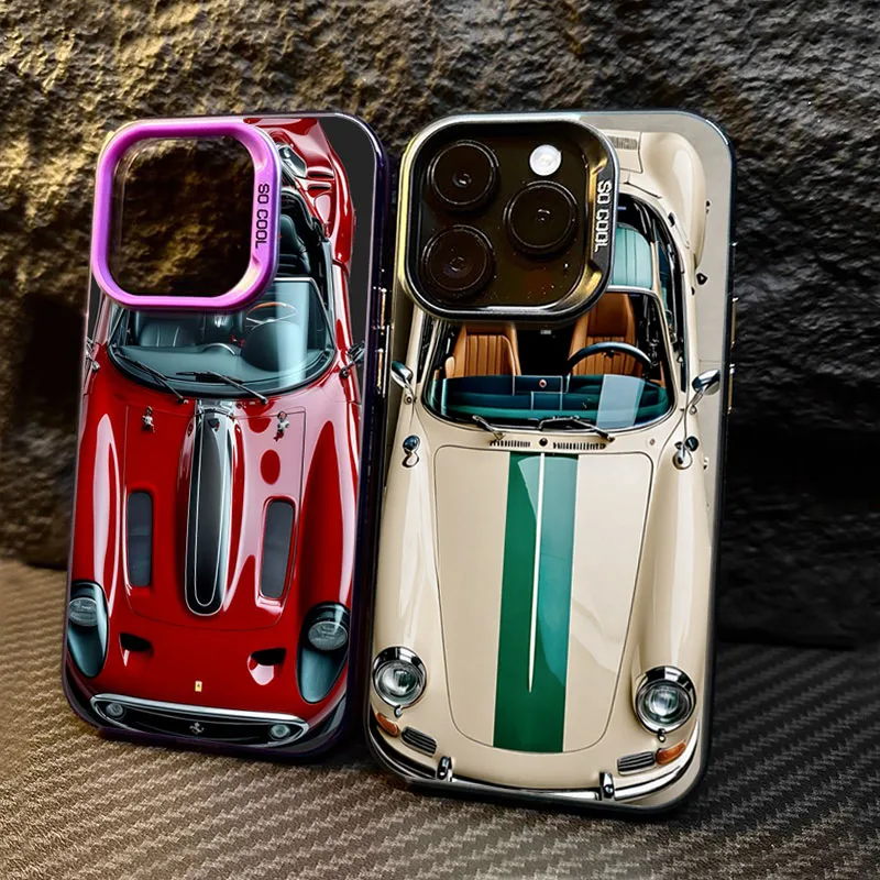 Para Xiaomi 14T 13T 12T Pro Funda diseño Adorable elegante Funda de teléfono con estampado de coche para Xiaomi Mi 11 Lite 5G 15 14 13 12 Fundas Funda - imagen 4
