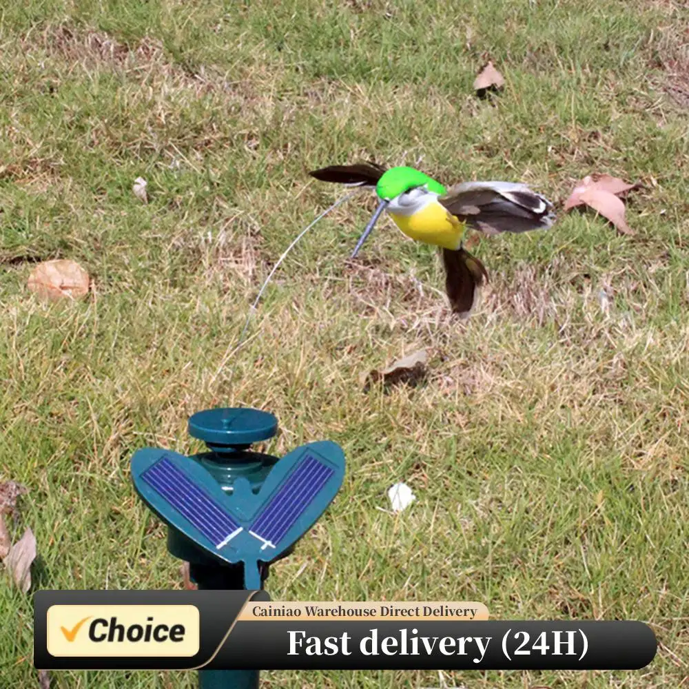 Adorno de mariposa voladora oscilante con energía Solar, Animal bonito, mariposa voladora Solar, decoración para patio y exteriores, 1-3 uds.