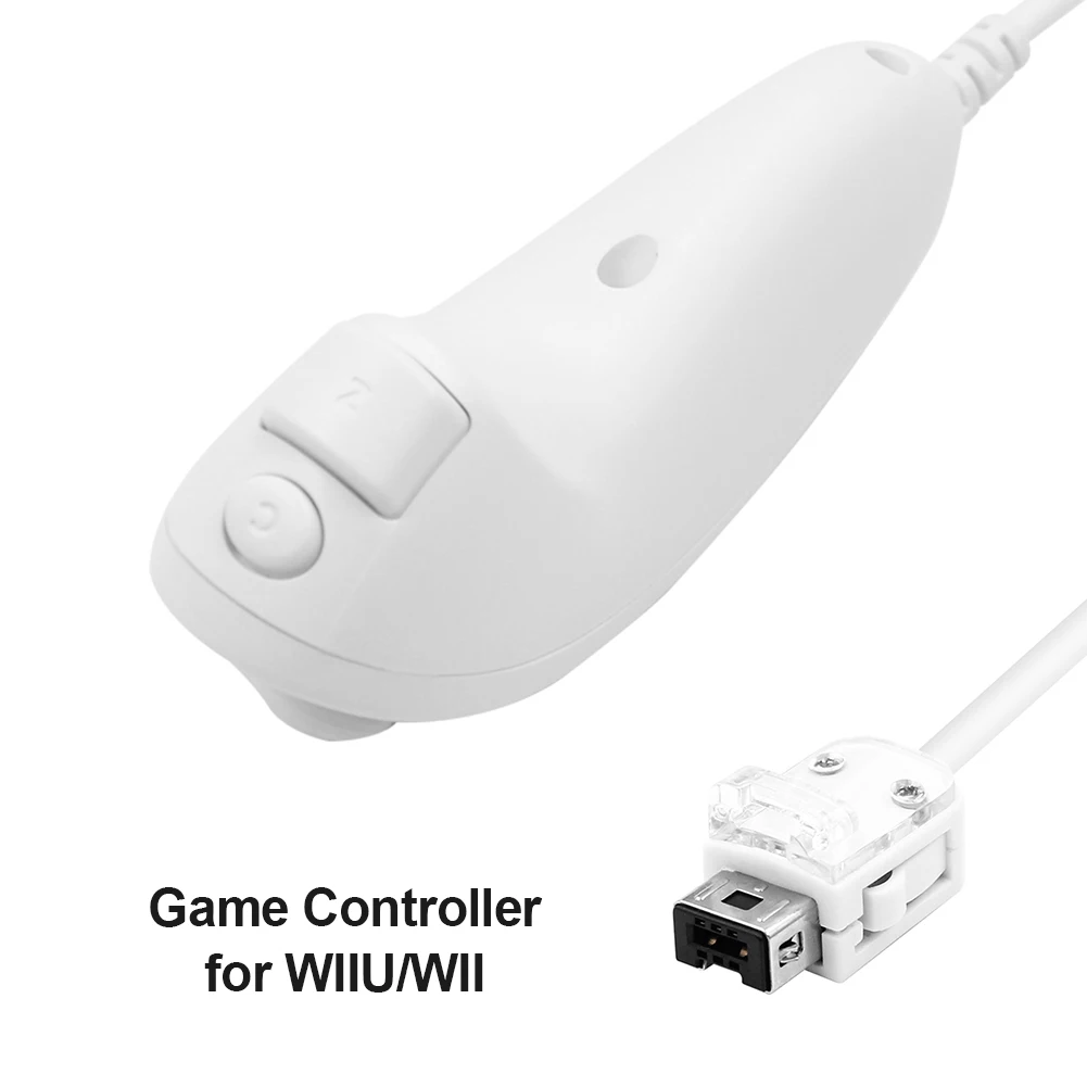 Controlador de juego con cable para Wii U, accesorios de Gamepad, reemplazo de Joystick para Nunchuk - imagen 2