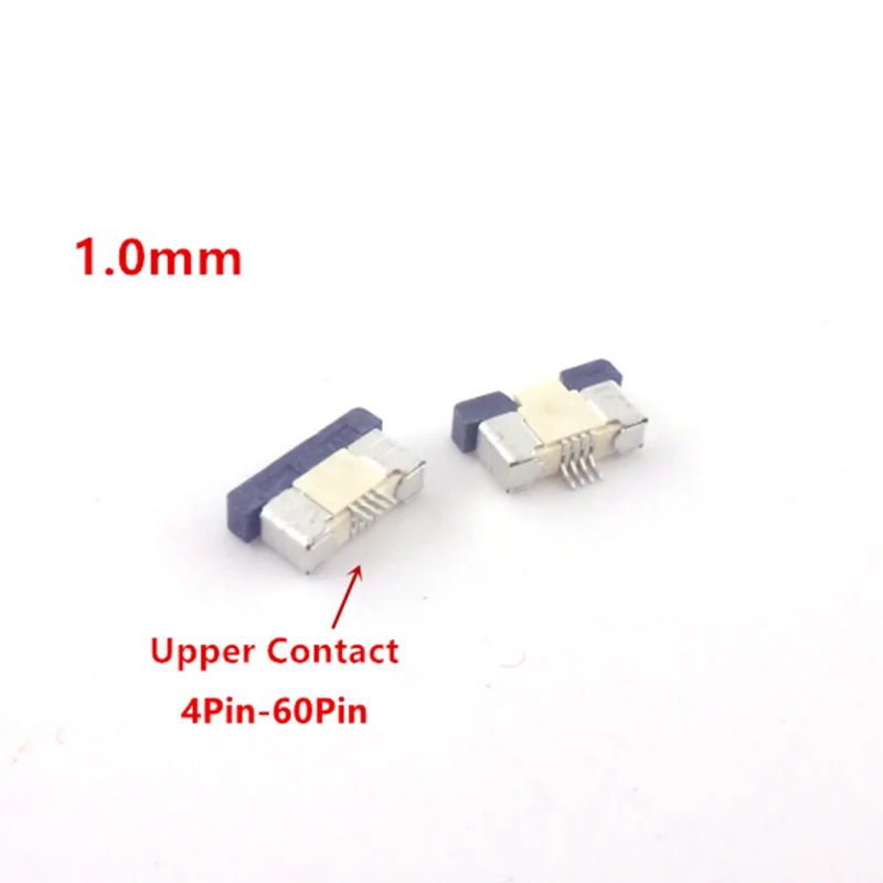 10 Uds conector FPC FFC 0,5mm 1,0mm AWM 20624 80C 60V VW-1 Cable plano PCB 4/5/6/7/8/10/12/14/16/18/20/26/30/32/36/40/50/60Pin - imagen 3