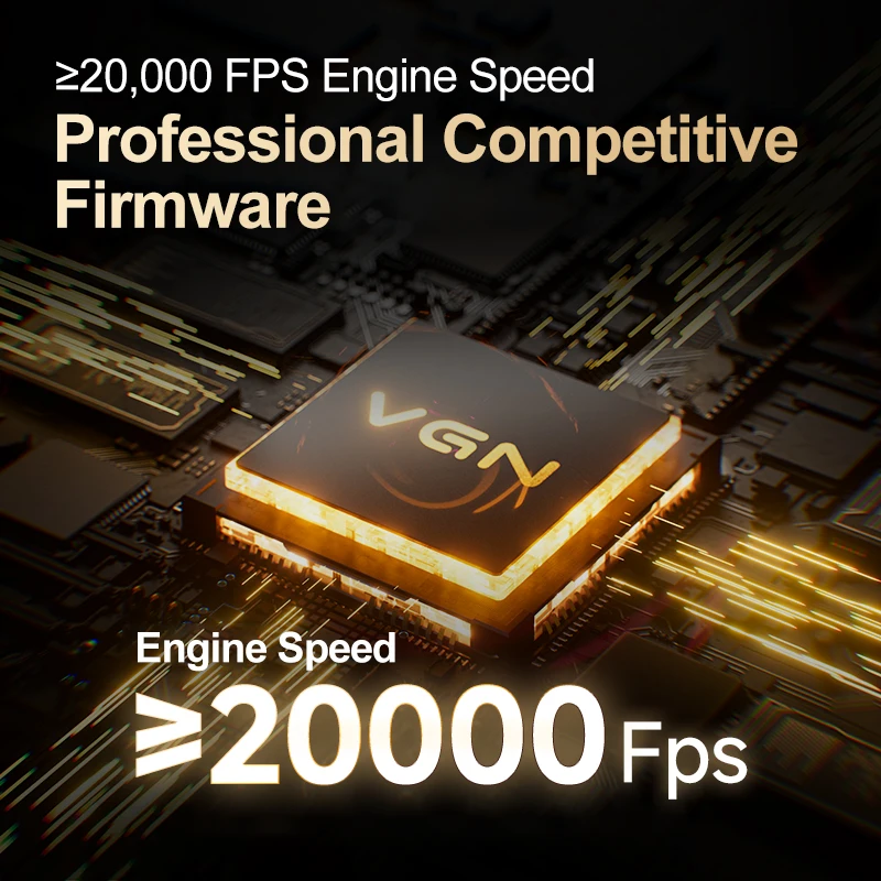 Ratón para juegos VGN Dragonfly F2 Pro MAX Bluetooth PAW3395 2,4G ratón inalámbrico para deportes electrónicos recargable ligero ergonómico - imagen 5