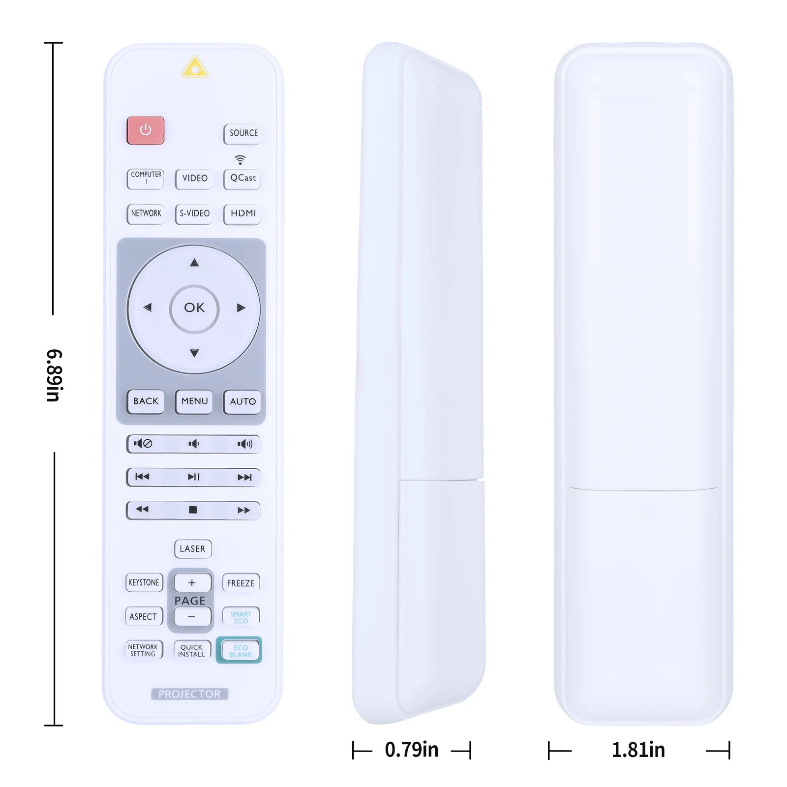 Nuevo Control remoto 5J.JE306.001 para proyector BenQ MU686, MU706, MW705, MX704 - imagen 5