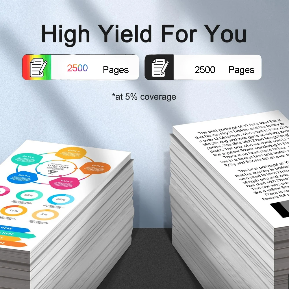 Cartucho de tinta Compatible 303XL para HP303, repuesto para impresora HP 303 xl Envy Photo 6220 6230 6232 6234 7130 7134 7830 - imagen 4