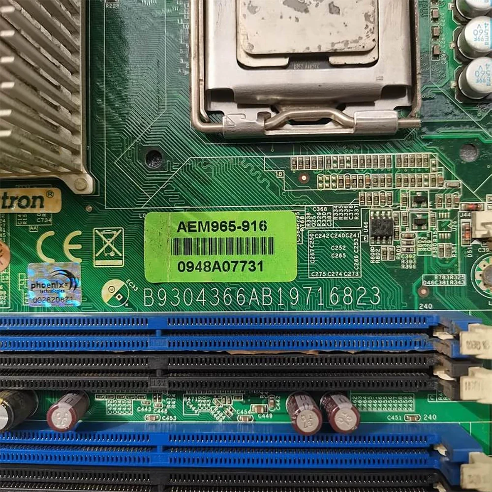 AEM965-916 Industrial Computer Motherboard Dual Net-work Port B9304363AB19716823 - imagen 4