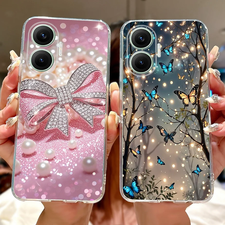 Para Xiaomi Redmi Turbo 4 Pro funda PocoF7 nueva moda cubierta pintada funda de silicona suave para Xiaomi Poco F7 Redmi Turbo4 Pro Fundas - imagen 3