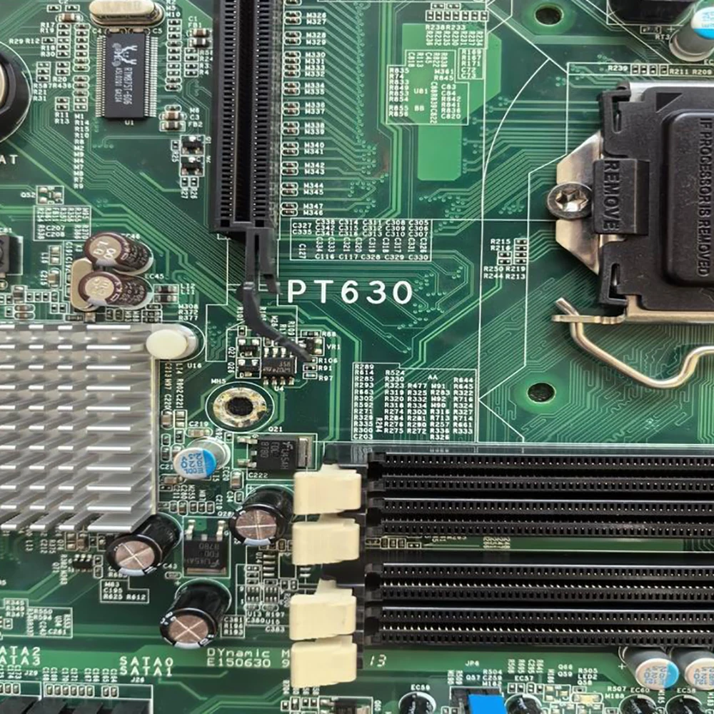 Placa base de computadora industrial de doble puerto LGA 1156 PT630 - imagen 5