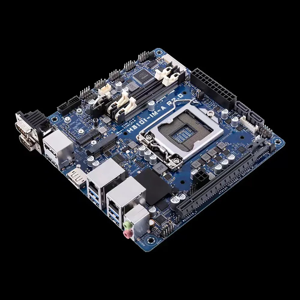 La placa base de control industrial admite ocho/nuevos CPUs H310I-IM-AR2.0 - imagen 4