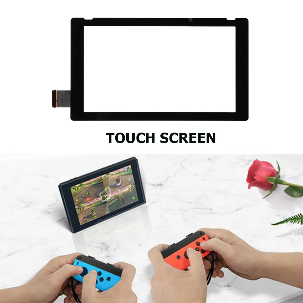 Pantalla táctil para Nintendo Switch, reemplazo de digitalizador de cristal para consola NS - imagen 3