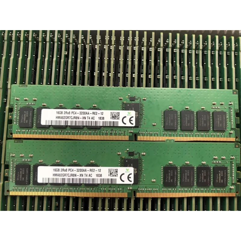 1 Uds HMA82GR7CJR8N-XN 16G 2RX8 PC4-3200AA ECC REG servidor RAM - imagen 3