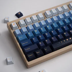 GMK Keycaps PBT Perfil Cherry para Teclado ISO – Degradado Azul