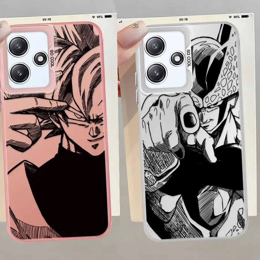 Funda de teléfono suave para Xiaomi Redmi 13C 12C 13 14C A4 12 A3x A1 A3 A2 Plus Anime Cool - imagen 5