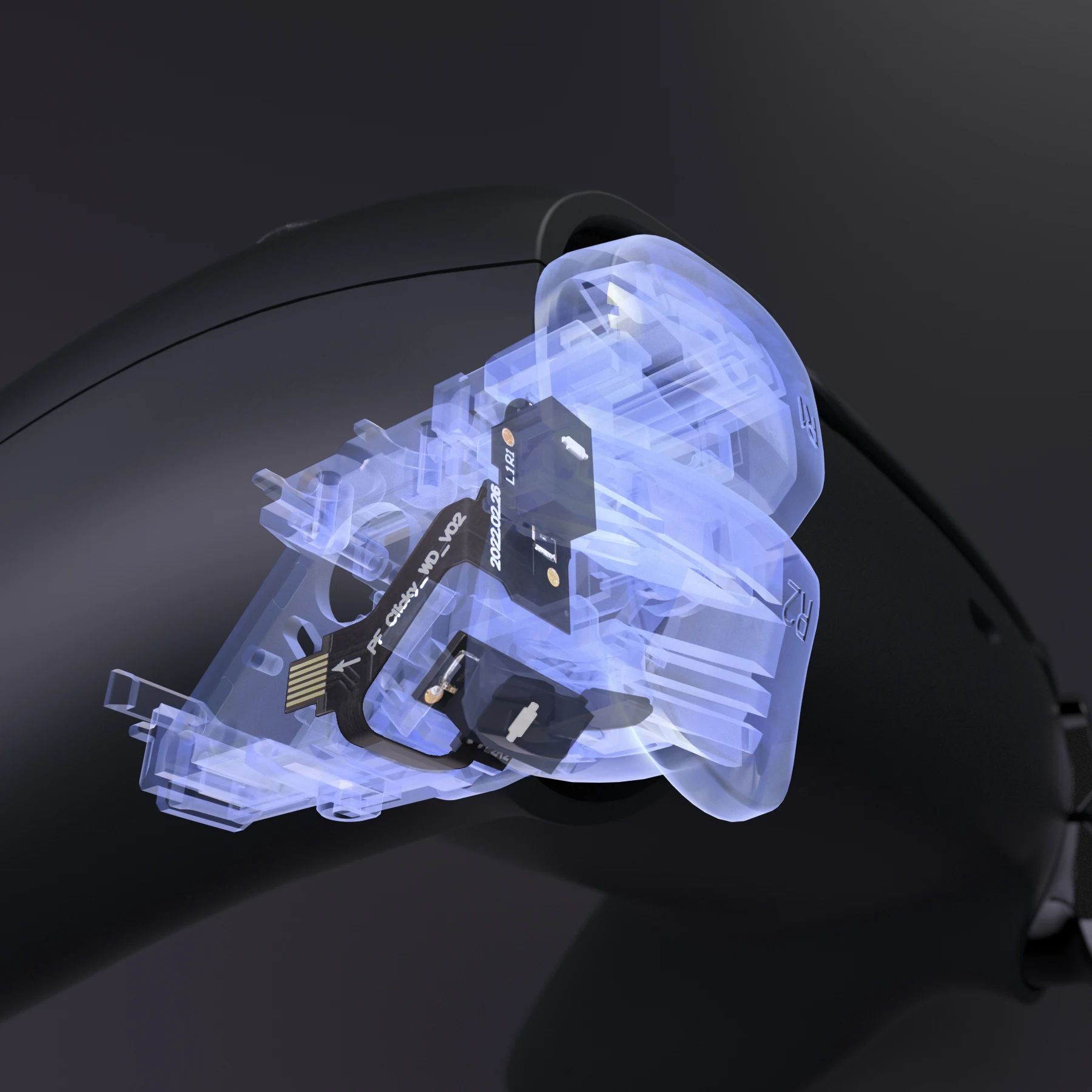 Microinterruptor eXtremeRate-Kit de gatillo de pelo Clicky versión fuerte para controlador ps5 BDM-010 y botones de hombro BDM-020 - imagen 5