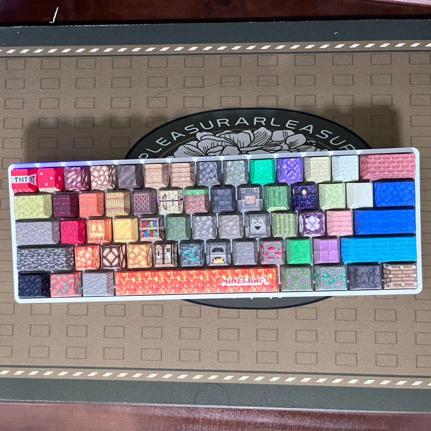 Teclas con tema My World, más de 120 teclas, tapa de tecla con retroiluminación, teclas PBT, teclas Chreey, teclas de teclado mecánico Dye-sub para 64/68/71/108 - imagen 4