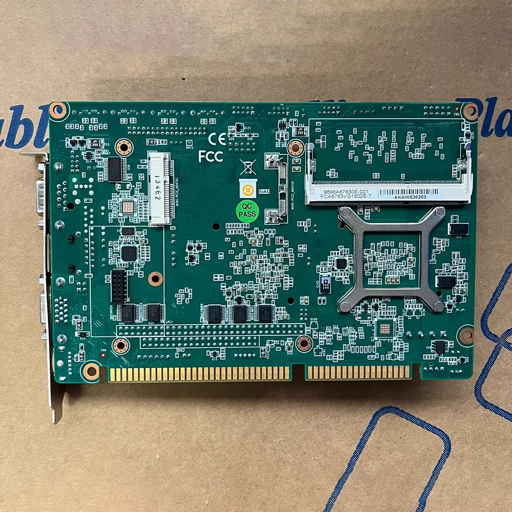 Placa base industrial integrada de baja potencia Tarjeta de media longitud ISA PCA-6763 PCA-6763VG - imagen 2