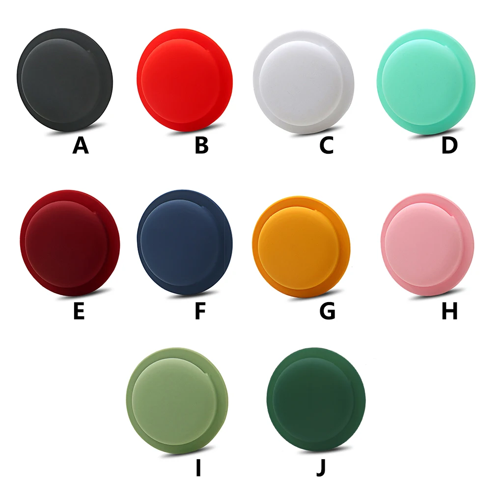 Llavero Protector de rastreador, dispositivo de seguimiento, cubierta de silicona, accesorio de repuesto para AirTag, color verde claro