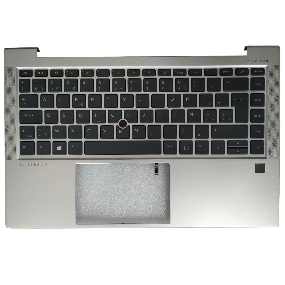 Retroiluminación de teclado italiano/francés AZERTY belga/alemán para HP EliteBook 840 G8 745 845 G7 6070B1707702 con cubierta superior de reposamanos - imagen 4