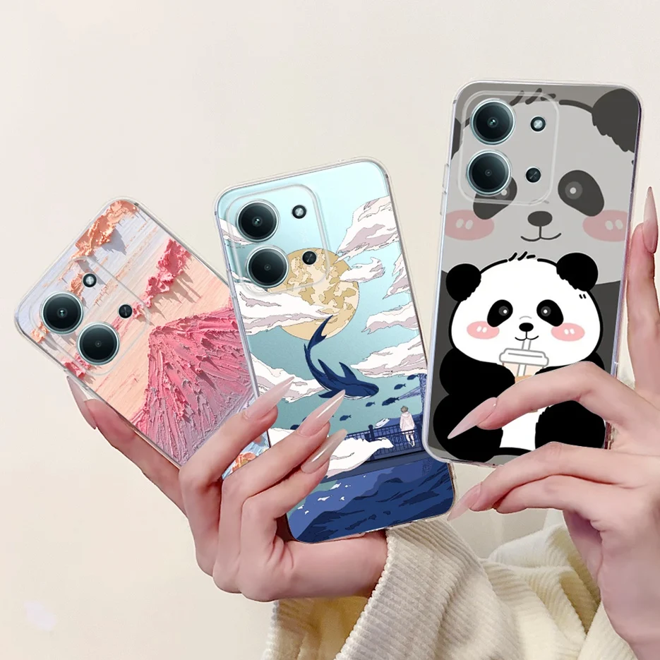 Para Xiaomi Redmi 15C 4G funda PocoC85 elegante funda pintada fundas de teléfono de silicona suave para Xiaomi Poco C85 C 85 Redmi15C 4G Fundas - imagen 2