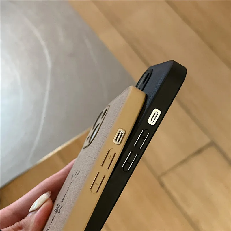 hot High street trend Travis scot hip hop soft leather case for iphone 15 13 12 11 Pro Max 7 Plus X 14Pro XS XR MAX white cover  - imagen 5