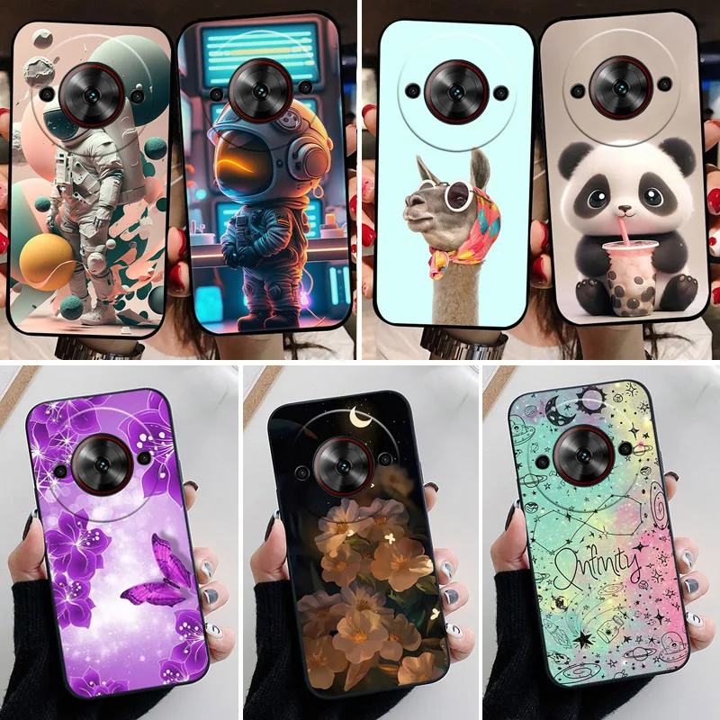 Para ZTE Nubia Focus 5G funda trasera de silicona suave a la moda para ZTE Blade A75 A 75 5G funda de teléfono BladeA75 5G etui Fundas bonitas