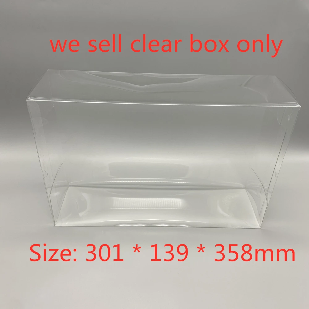 Protector de caja transparente para consola We & You/Wii U, cajas de recogida para Nintendo Game, estuche de exposición transparente - imagen 2