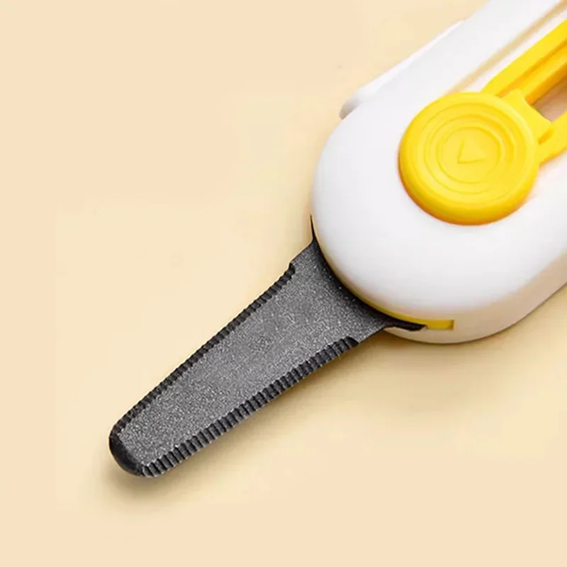 Cortador de caja Mini cortador de caja magnética, cerradura de seguridad para abrir paquetes, abridor de cajas de cartón, maquinilla de afeitar perfecta para uso doméstico - imagen 5