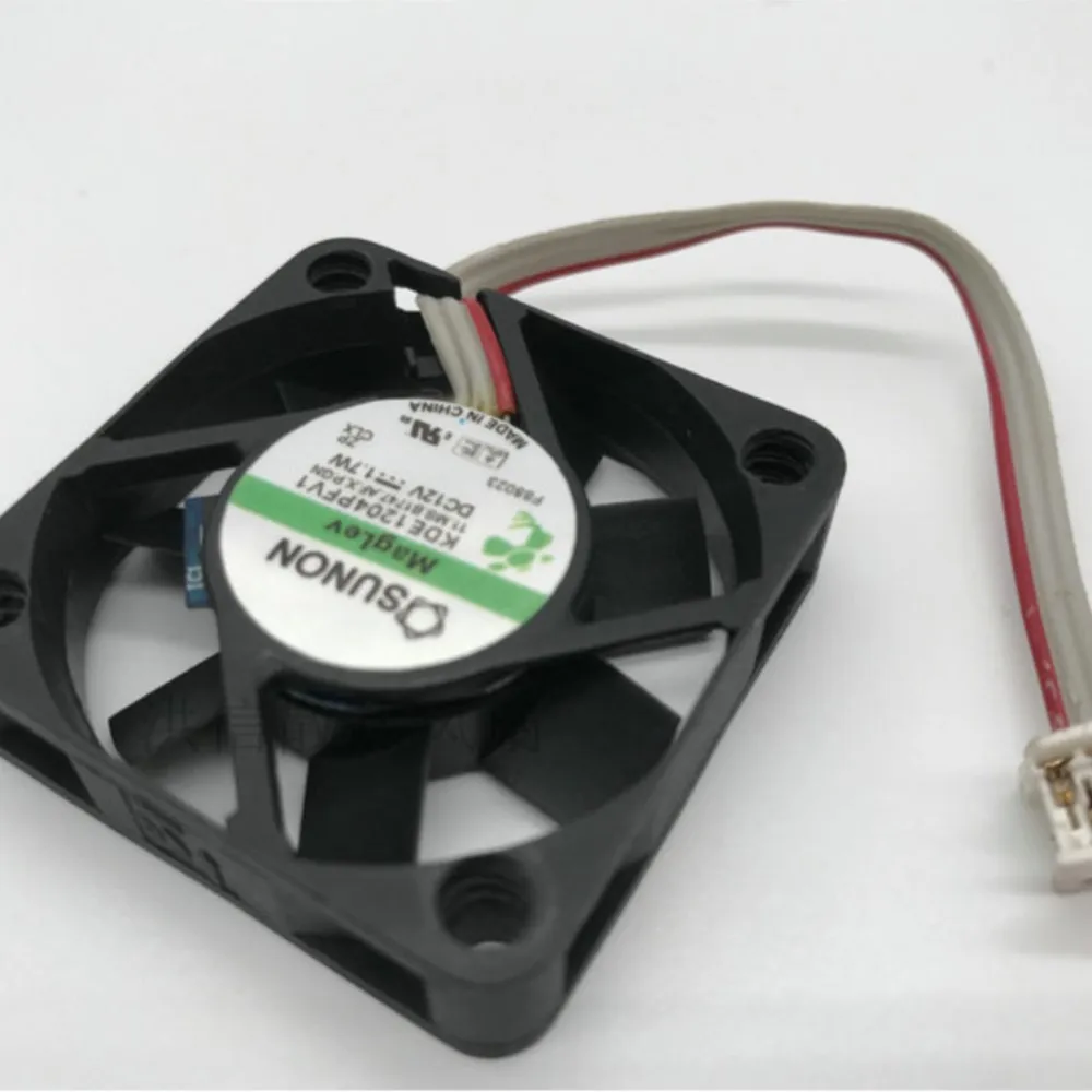40mm 4cm KDE1204PFV1 4010 DC12V 1,7 W ventilador de refrigeración para Sunon enfriador de 3 cables 3 pines Mini ventiladores pieza de reparación - imagen 4