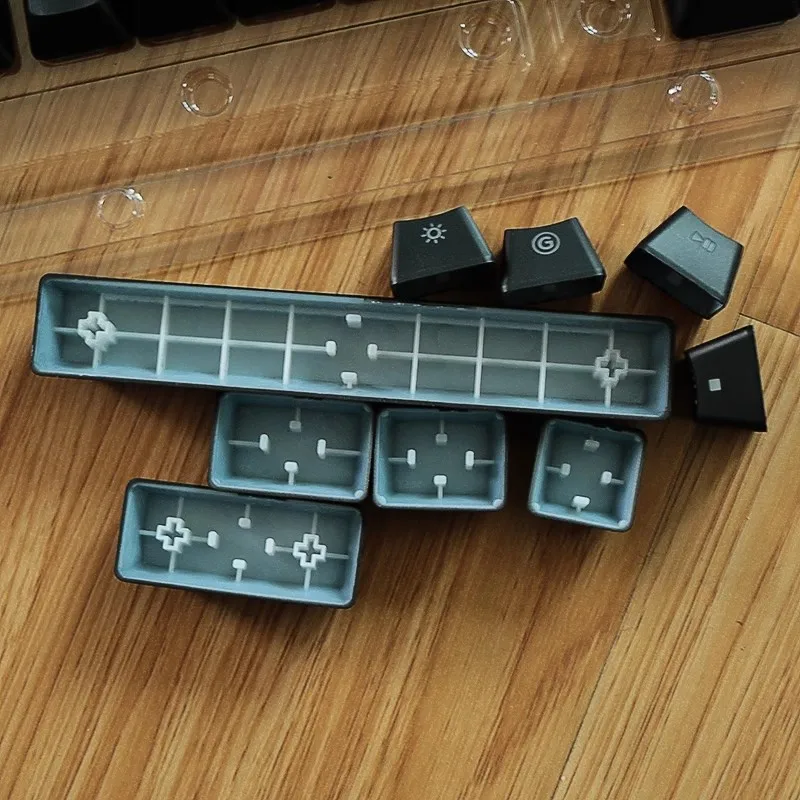 1 Juego de nuevas tapas originales para teclado mecánico Logitech G413 con interruptores Romer-G, teclas retroiluminadas auténticas, versión estadounidense - imagen 3