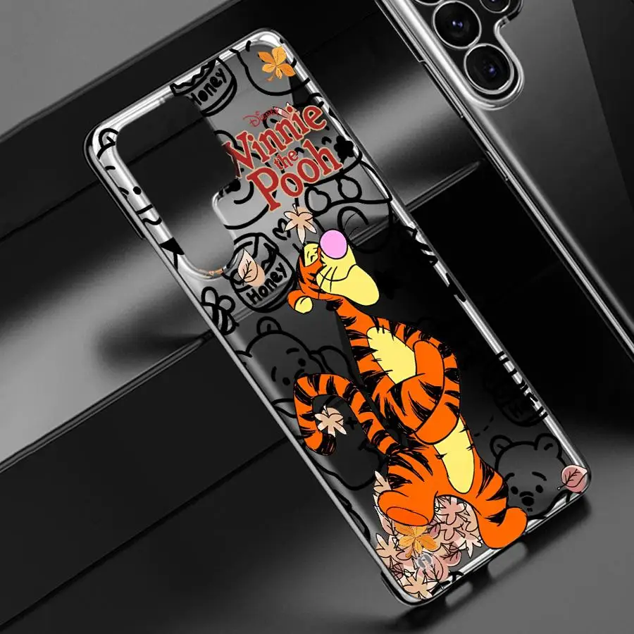 Funda de teléfono Winnie de Disney The Pooh para Galaxy S20 S21 S23 S24 FE S22 S23 S24 Plus S22 S23 S24 Ultra - imagen 3