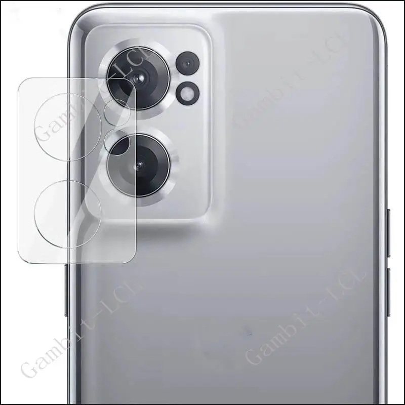 Lente de cámara 3D para OPPO Find X5 Lite, vidrio templado Protector en X5Lite Reno 7 Reno7 5G, película protectora de pantalla trasera Global - imagen 4