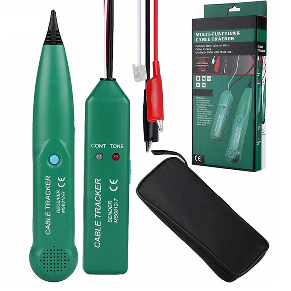 Juego de probador de cables de red LAN, accesorios de prueba de identificación de rastreador - imagen 2