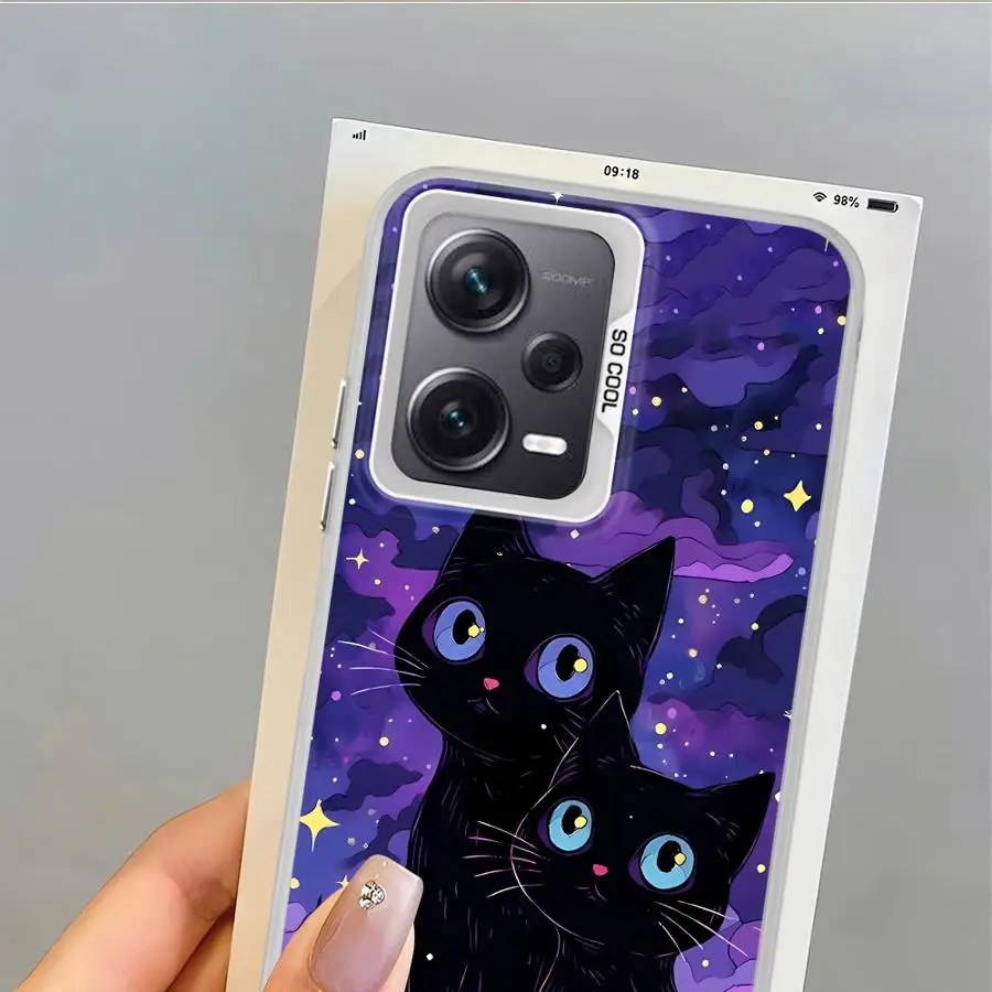 Funda Van Gogh Art Cat para Xiaomi Redmi 9C 12C K60 A5 10C 9T A1 A2 Plus 13C 14C, funda trasera para teléfono - imagen 5