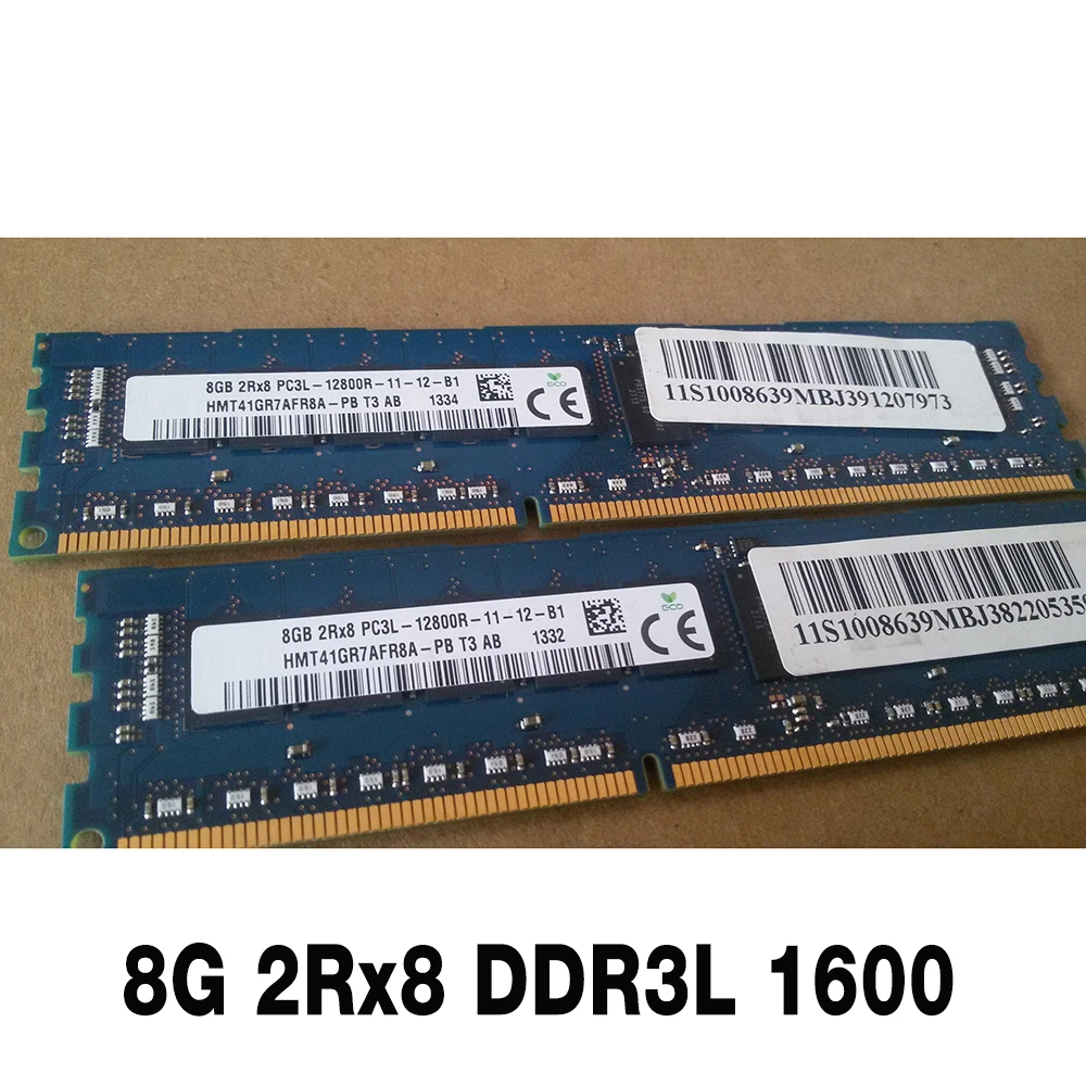 1 Uds RAM 8GB 8G 2Rx8 DDR3L 1600 PC3L-12800R para memoria SK Hynix HMT41GR7AFR8A-PB - imagen 3
