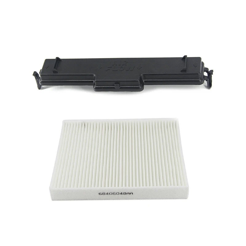 Kit de filtro de aire de cabina, filtro de aire acondicionado con juego de puerta de acceso, reemplazo para Dodge Ram 1500, Kit de filtro de aire de cabina - imagen 4