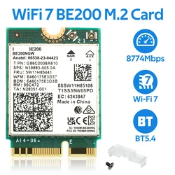 Intel BE200NGW: Tarjeta Wi-Fi 7 M.2 con Bluetooth 5.4