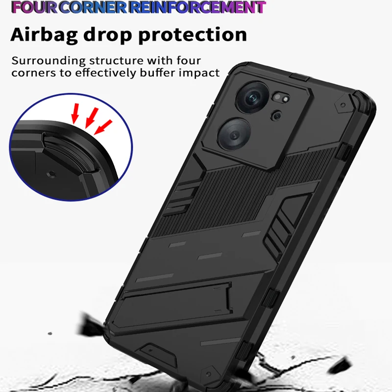 Funda a prueba de golpes para Xiaomi 13T Pro Mi 13 Lite, funda protectora para Redmi Note 12 12S 12C POCO F5 X5 M5S C65 F6 M6 X6 Pro - imagen 5