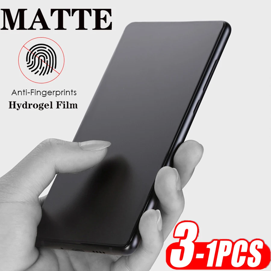 Película de hidrogel mate para móvil, Protector de pantalla para Oneplus 7, 7T, 8, 8T, 9, 10, 11 Pro, 9, 10, 11 Pro, 9E, 9R, 9RT, no es de vidrio, 1-3 piezas - imagen 2