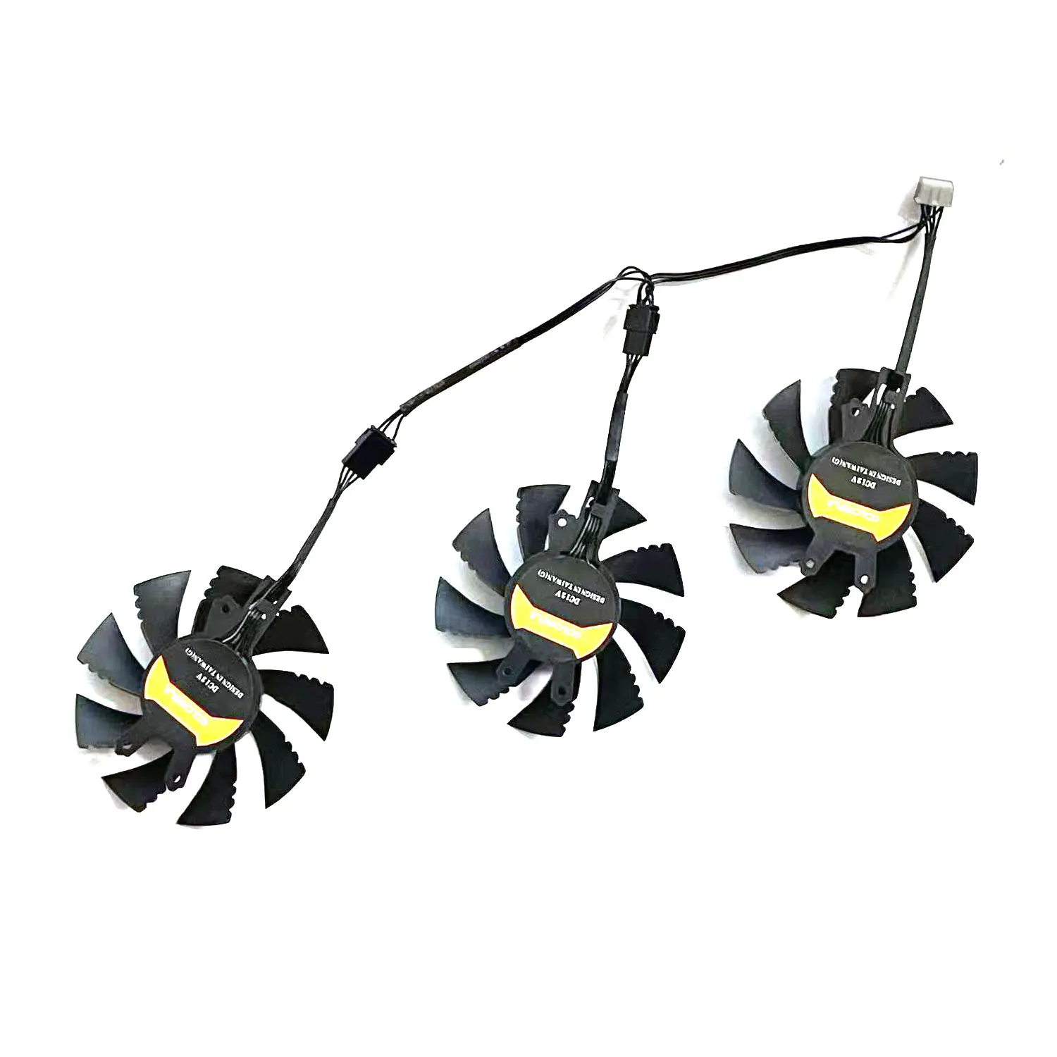 Nuevo ventilador gráfico enfriador GPU GTX1060 de 75MM y 4 pines para ventiladores de tarjeta de vídeo iGame GTX 1060 GTX 1070Ti GTX 1080 GTX 1050 RX2060 coloridos - imagen 5