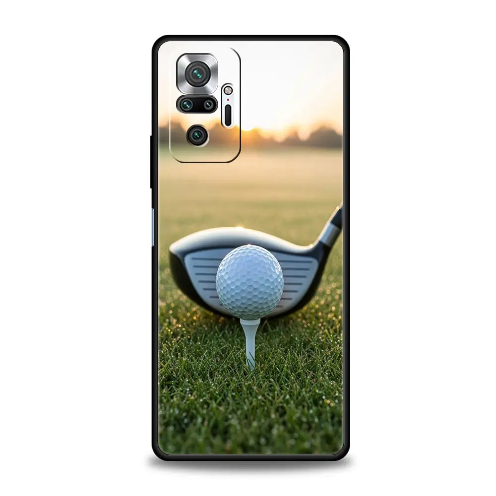 Funda de teléfono deportiva de Golf para Xiaomi Redmi Note 14 13 12 5G 11 10 Pro Plus 4G 9S 9 14C 13C 12C 10C 9C 9A funda suave de TPU - imagen 4