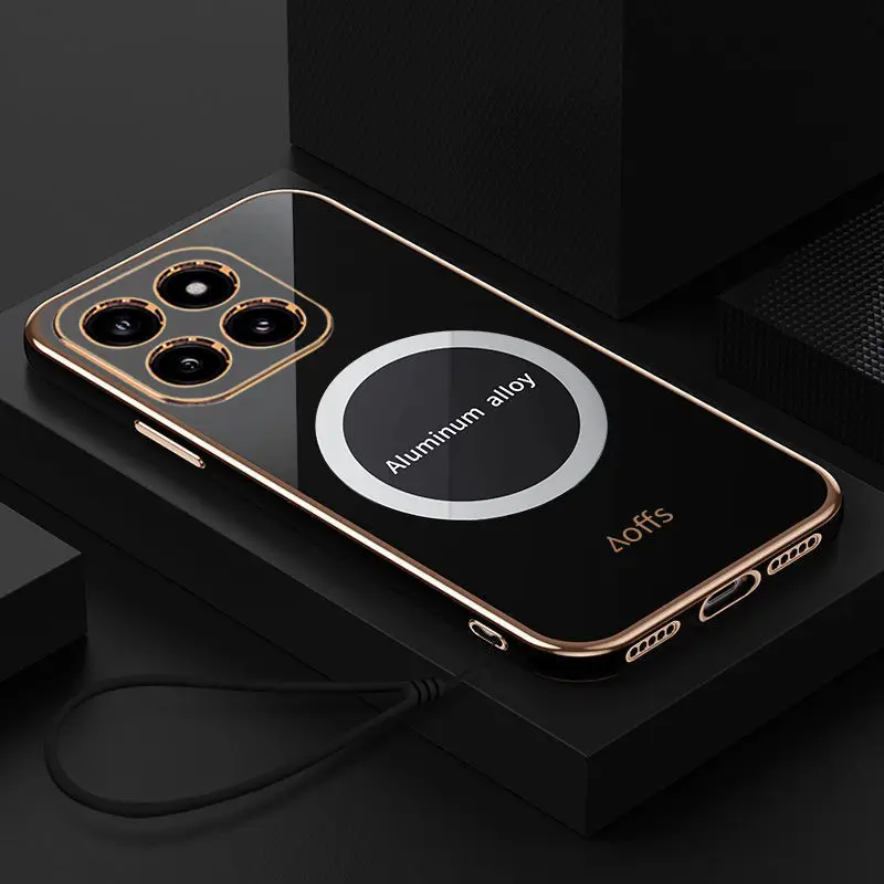 Funda magnética para Xiaomi Mi 14, 13, 12, 11 Pro, protección de carga inalámbrica, cubierta trasera para Mi 13T, 12T, 11T Pro - imagen 4