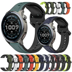 Pulsera deportiva de silicona de 20mm y 22mm para Amazfit Bip6 5/Active 2, pulsera para Amazfit BALANCE 2 GTR 4 3 Pro/mini/2e/GTS 4 3